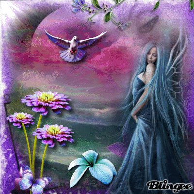 Fairy in the Purple Night