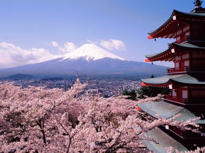 Mt Fuji during Springtime