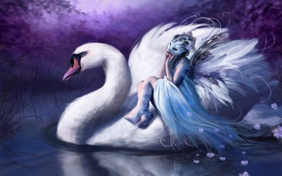 Fairy tale the Swan jigsaw puzzle