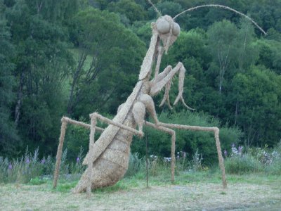 Scultura in paglia