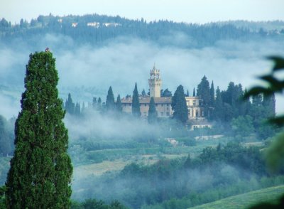 Misty Tuscan morning jigsaw puzzle