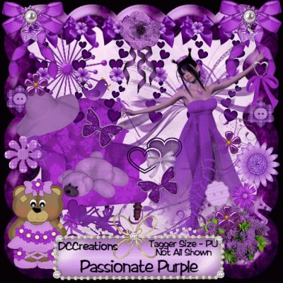 Passionate Purple Craft Design