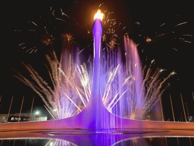 2014 Olympic Flame-Sochi, Russia