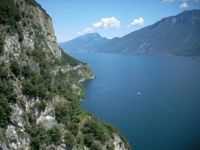 Lago di Garda panoramica da Tremosine