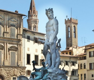 Fountain of Neptune (Ammannati)  Palazzo Vecchio