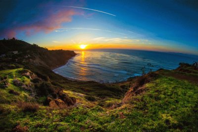 Beautiful Coastline Sunset-Palos Verdes