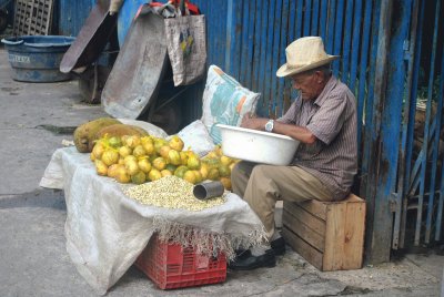 Vendedor de feira