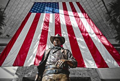 Statue at John Wayne Airport-Santa Ana