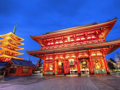 Temple Entrance Tokyo