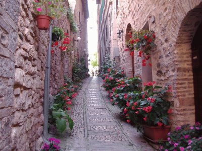 Spello, Umbria, Italia