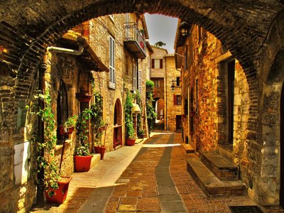 Assisi, Umbria, Italia