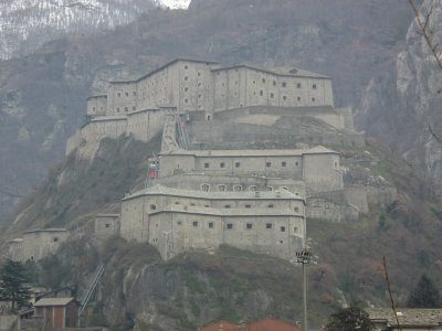 Castello di Bard valle di Aosta