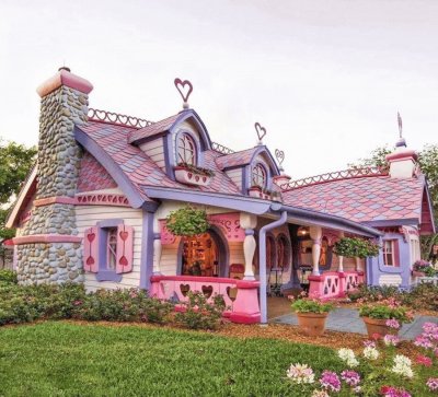 Casita de corazones