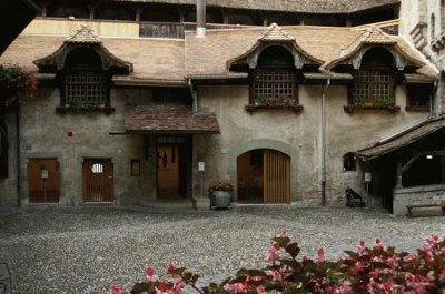 Castle Interior Switzerland