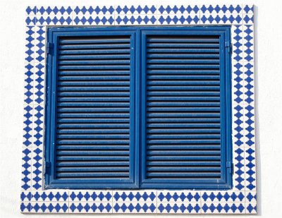 Ventana en Fuerteventura (Canarias)