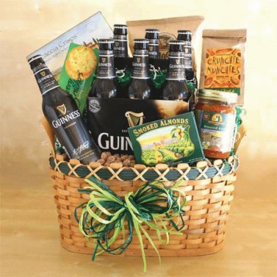 St Patricks Gift Basket-California Delicious