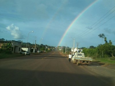 Arco Iris em EspigÃ£o do Oeste - RO