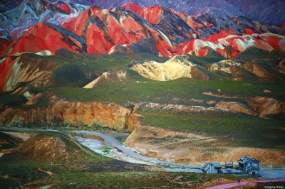 Rainbow Mountains China