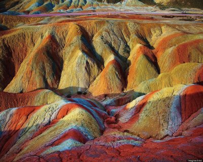 Rainbow Mountains China