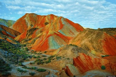 Rainbow Mountains China