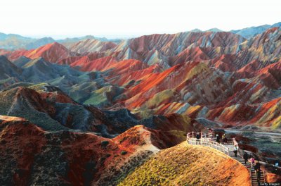 Rainbow Mountains China