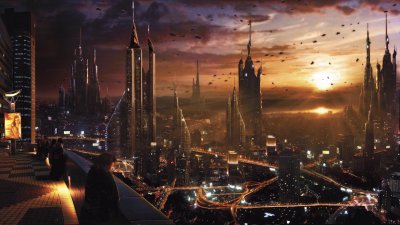 Visita a Coruscant