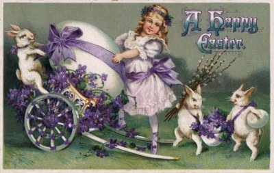 Vintage Easter Greeting Card