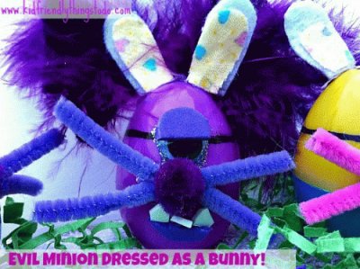 Evil Minion  Easter Bunny