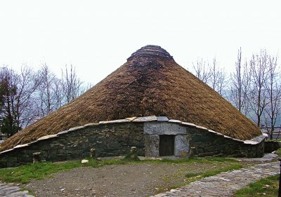 Palloza en O Cebreiro - Lugo - EspaÃ±a