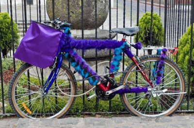 Bike at Semana Santa Procession-Antiqua Guatemala