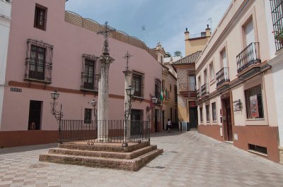 plaza de santa cruz,sevilla