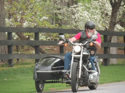 Motorcycle with Side Car