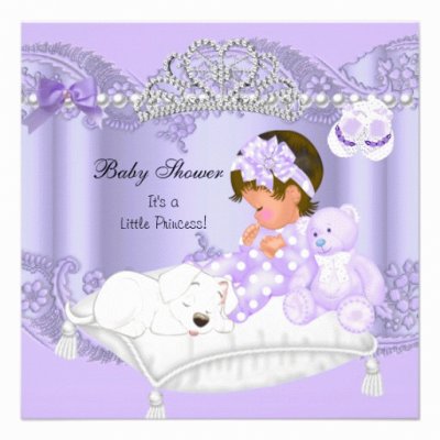 Little Princess Baby Shower Invitation