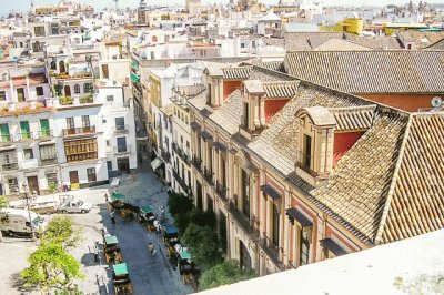 plaza de la contratacion,sevilla