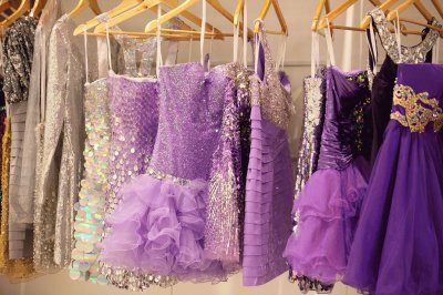 Shopping for the Purple Prom Dress