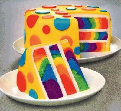 Rainbow Cake