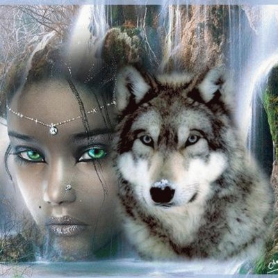 fille loup