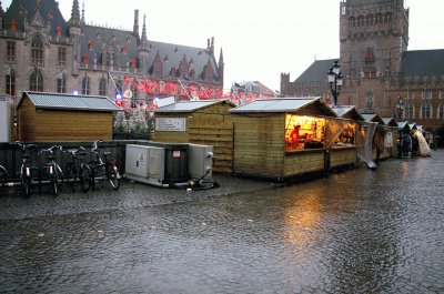 Bruges market place