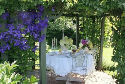 Intimate Patio Dining