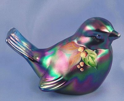 Carnival Glass Bird