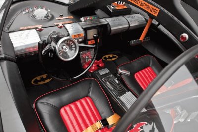 Batmobile Interior