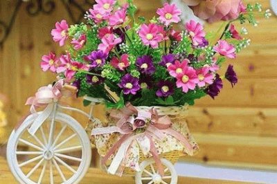 Pretty Little Decorated Bicycle