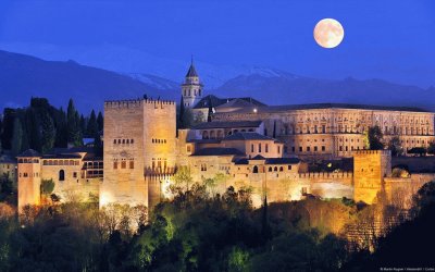 LA ALAHAMBRA, ANDALUCÃA.