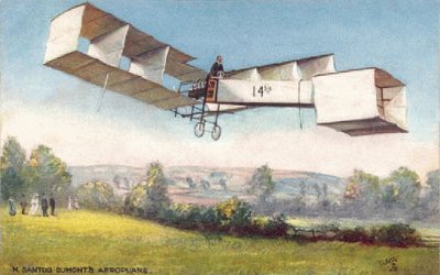 VUELO SANTOS-DUMONT 1906