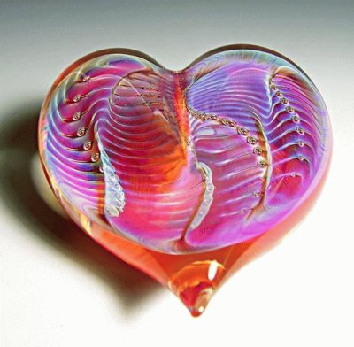 Murano Glass Heart