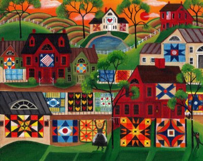 Mama 's Red Quilt Village