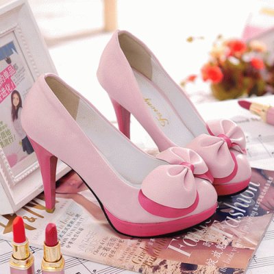 Cute Pink High Heels