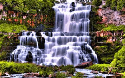 pretty waterfall