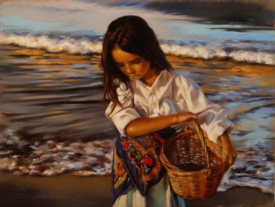 26. NiÃ±a. Pintura de GermÃ¡n Aracill