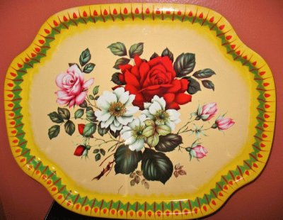 Vintage Metal Tray